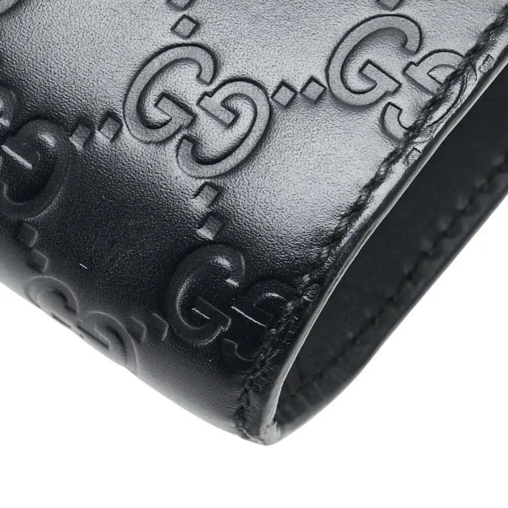 GUCCI Black Leather Horsebit Shoulder Bag - Picture 11 of 15